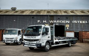 FH Warden hits the road with a ‘heavy metal hero’ – an all-new FUSO Canter from Midlands Truck & Van