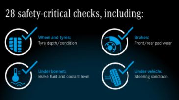Book a FREE Visual Health Check and ensure your Mercedes-Benz van is safe and roadworthy.