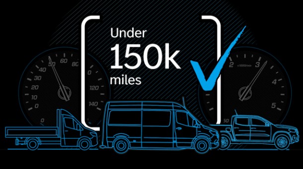 Less than 150,000 miles: image