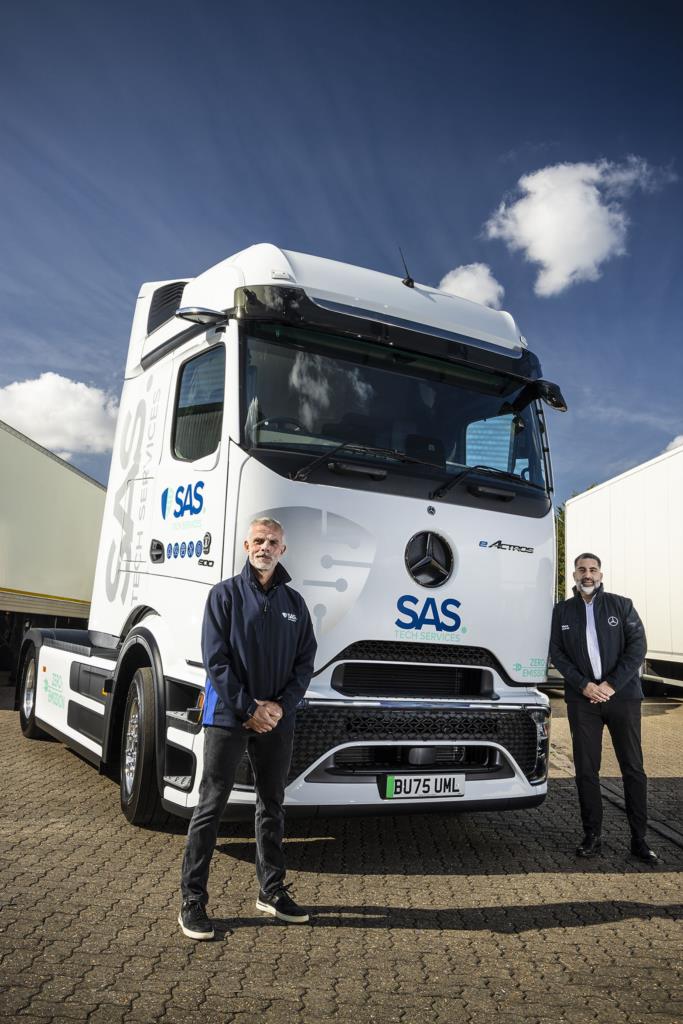 Watt a service! SAS Tech Services goes electric with eActros 600 