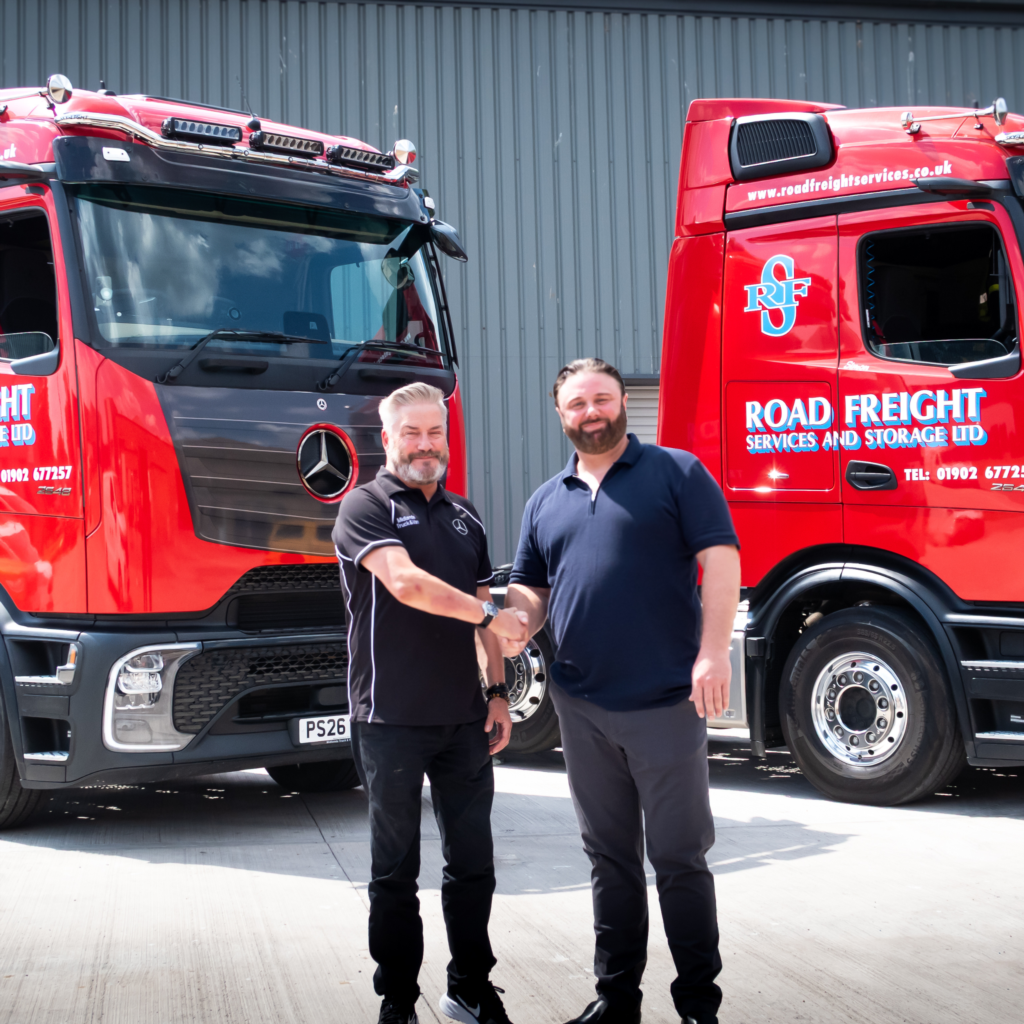 Road Freight Services Ltd Expands Mercedes-Benz Fleet