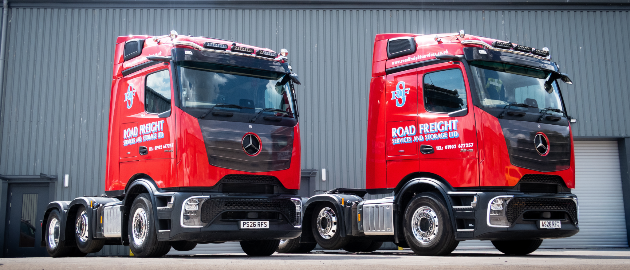 Road Freight Services Ltd Strengthens Long-Standing Partnership with Midlands Truck & Van