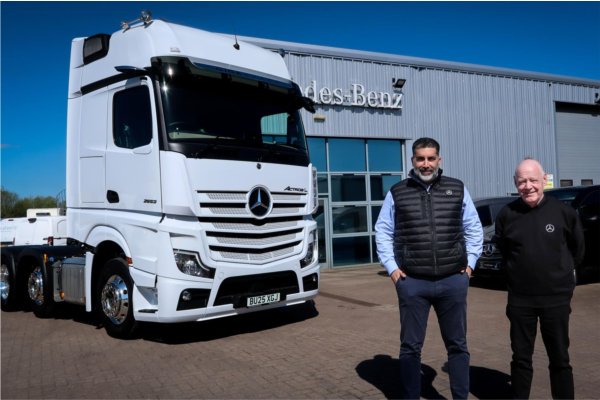 A Referral That Delivered: New Actros for CM Transport