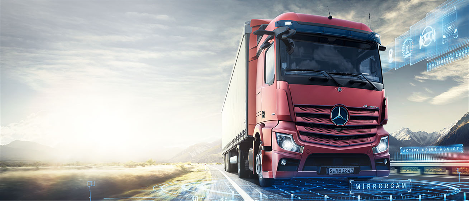 The new Actros.