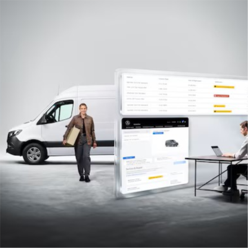 Mercedes-Benz Van Uptime Monitor: image