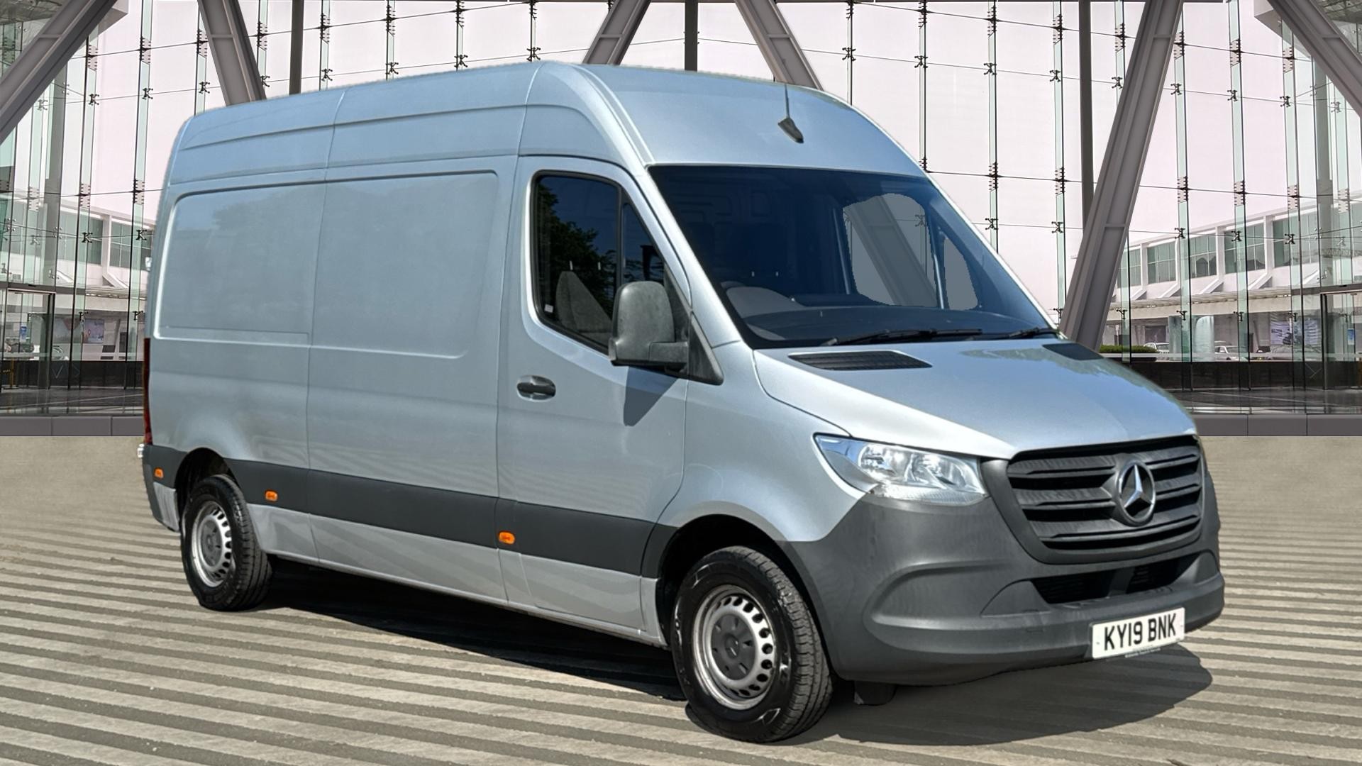 2019/19 MERCEDES-BENZ SPRINTER 314 CDI 9G-Tronic FWD Panel Van L2 H2 Euro 6 143PS