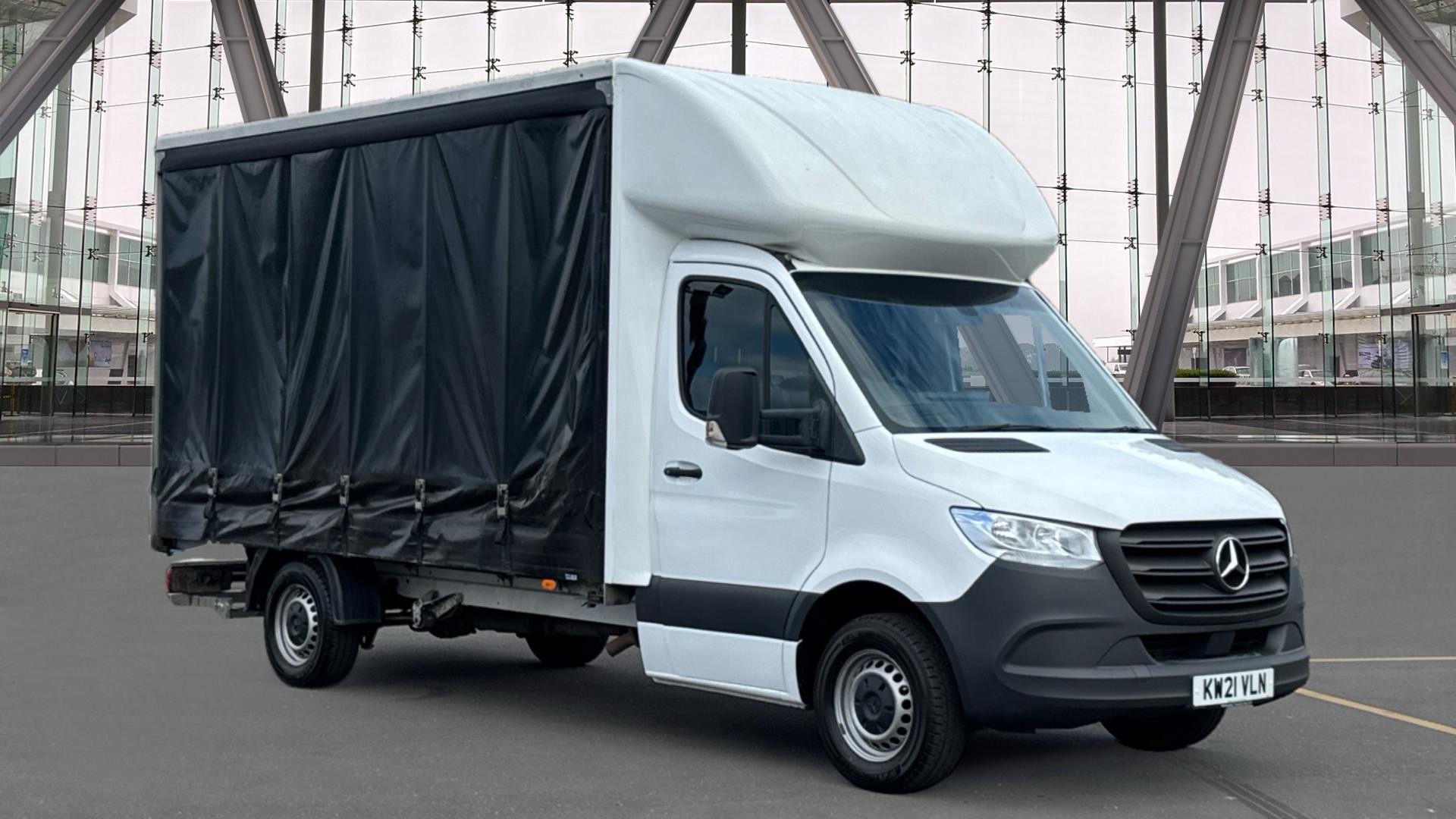 2021/21 MERCEDES-BENZ SPRINTER 316 CDI Progressive Curtainsider with Taillift L3 Eu6 163PS