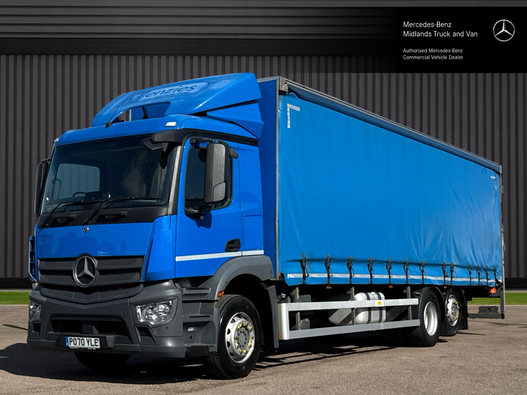 2020/70 Mercedes-Benz Actros 2532 Curtainside with Taillift