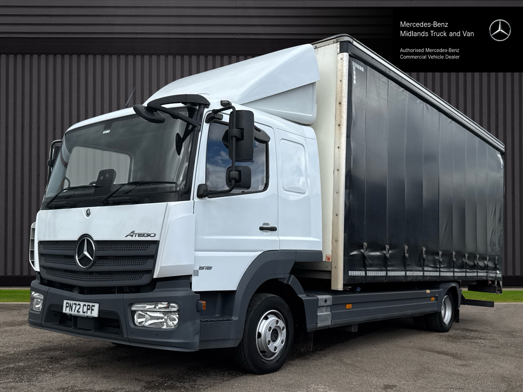 Mercedes-Benz Atego 818 Curtainside Sleeper