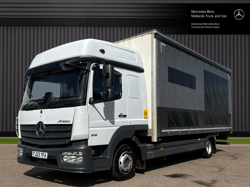 Mercedes-Benz Atego 816 Curtainside Sleeper 20FT