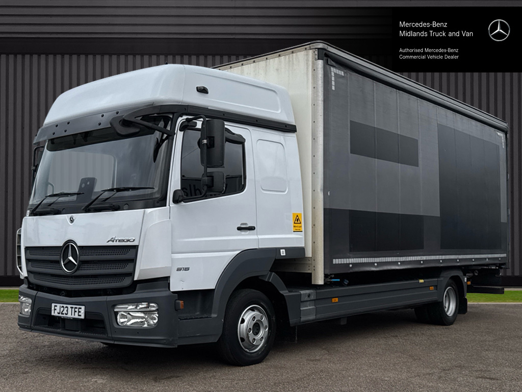  Mercedes-Benz Atego 816 Curtainside Sleeper 20FT