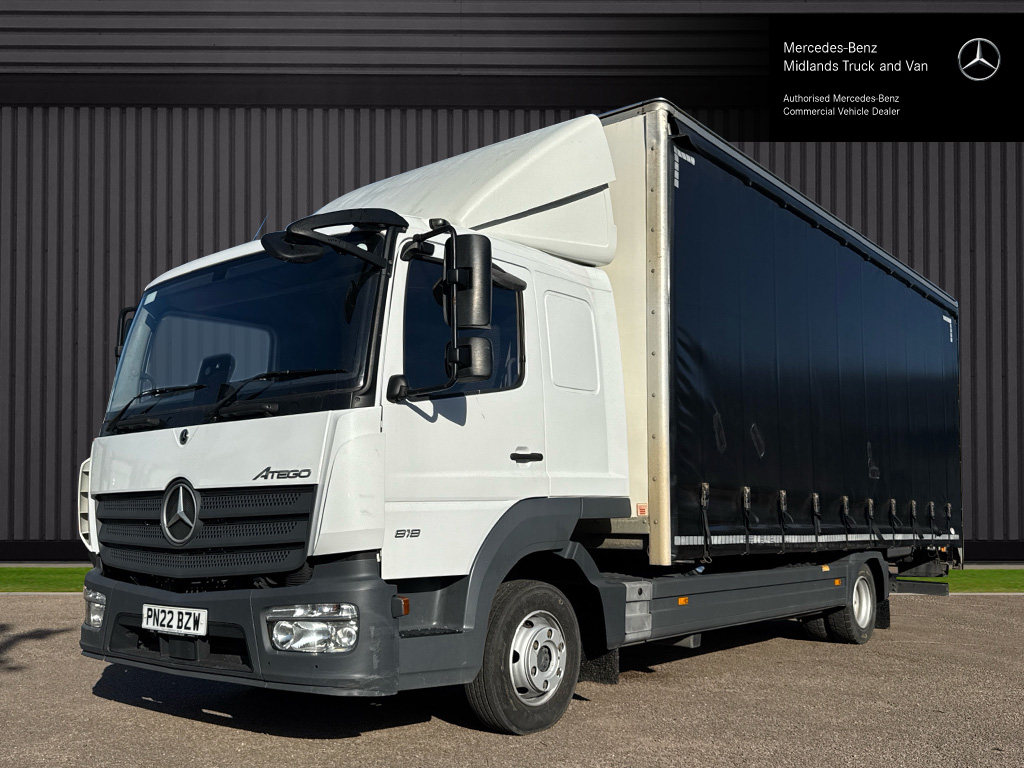 2022/22 Mercedes-Benz Atego 818 Curtainside Sleeper
