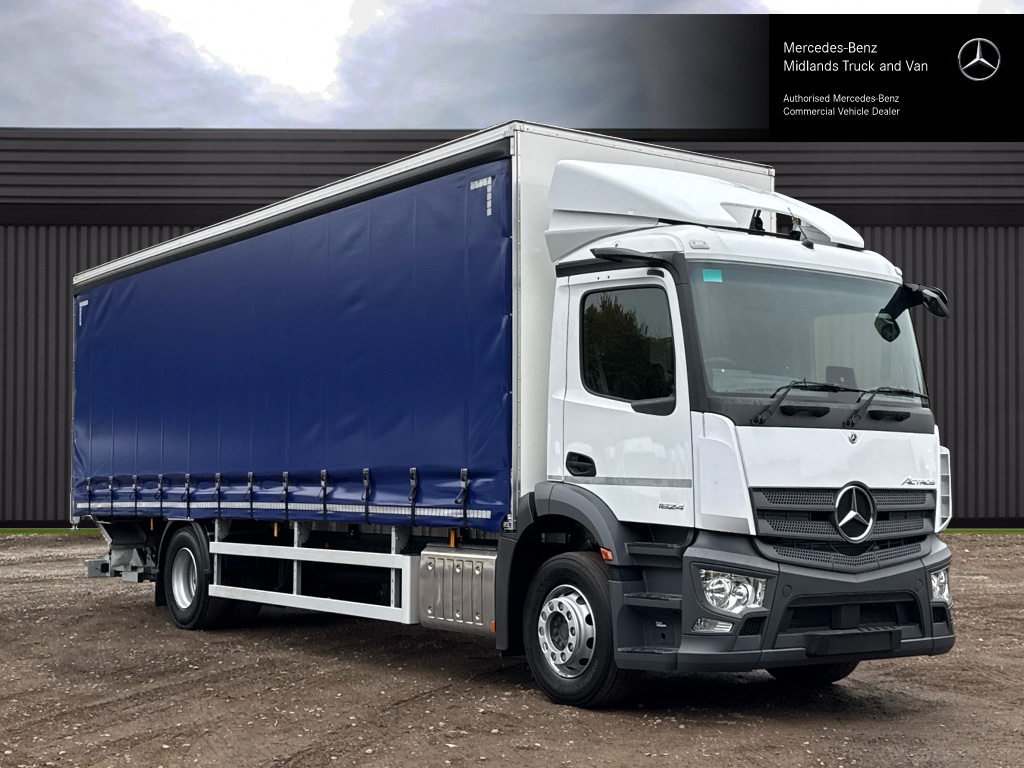 Mercedes-Benz Actros 1824 L Curtainside with Tuckaway Taillift Image 10
