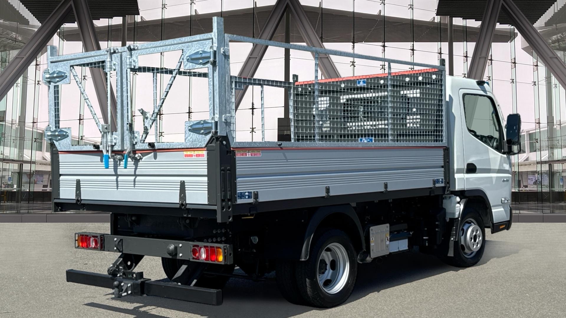 Mitsubishi Canter 3C13 Duonic Tipper with Mesh Cage - Brand New Image 11