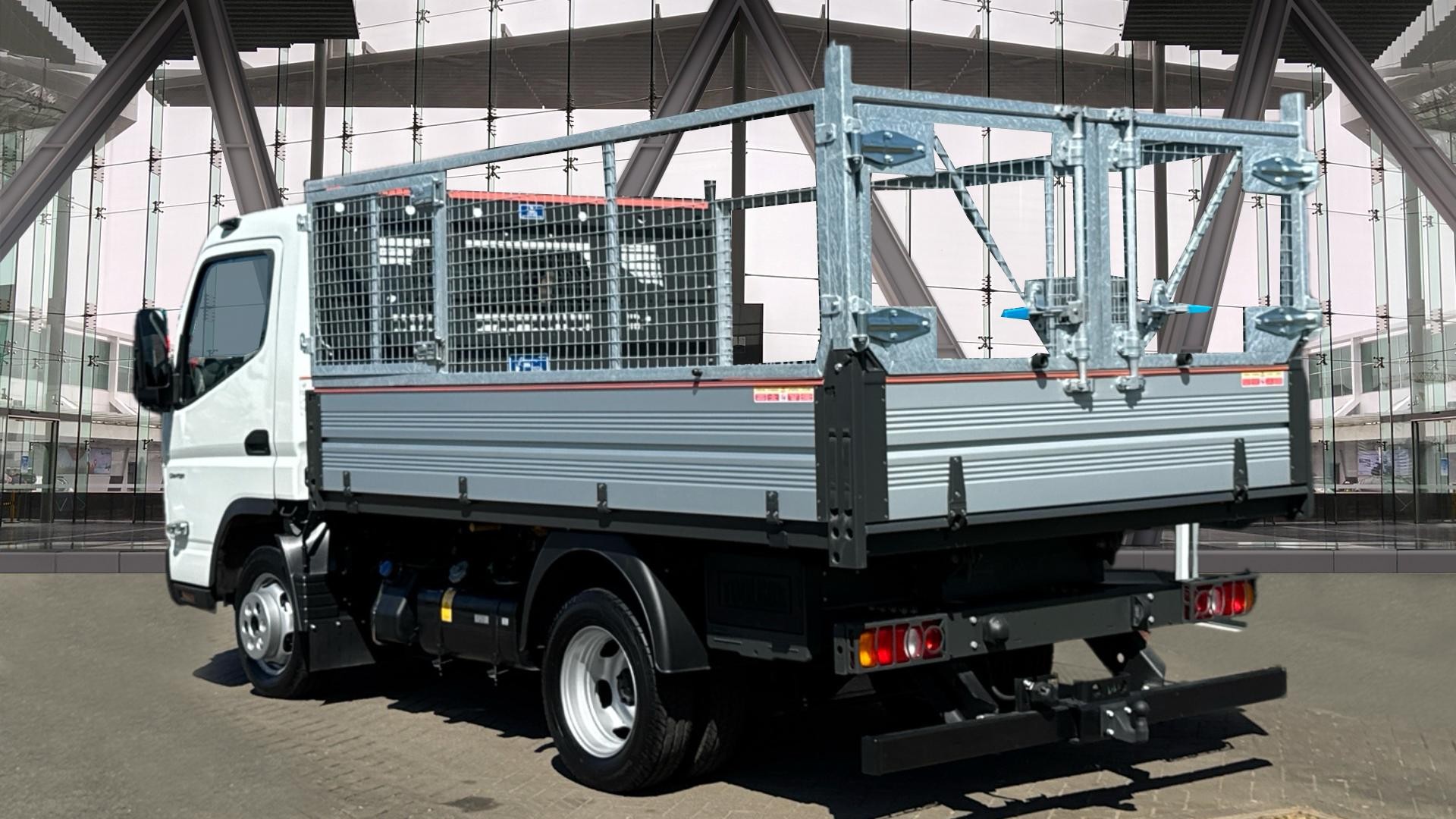 Mitsubishi Canter 3C13 Duonic Tipper with Mesh Cage - Brand New Image 12
