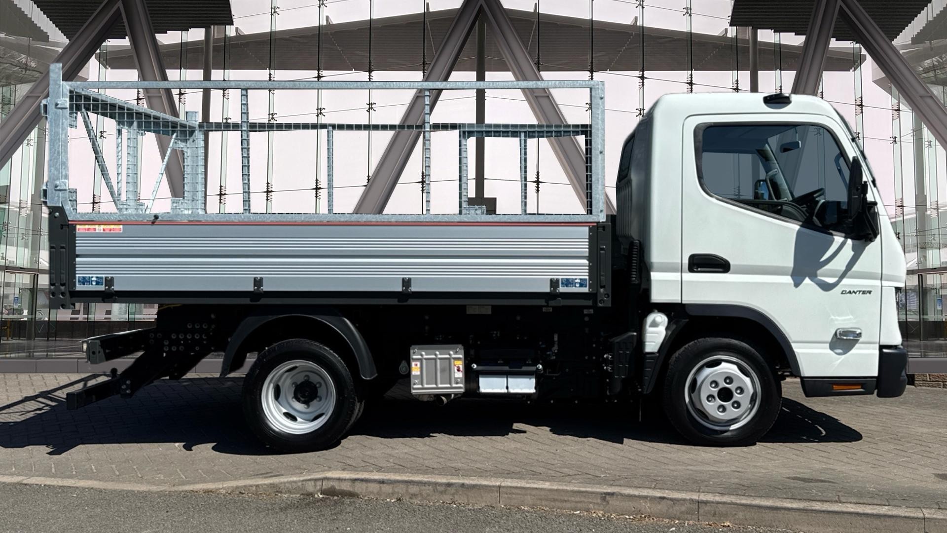 Mitsubishi Canter 3C13 Duonic Tipper with Mesh Cage - Brand New Image 13