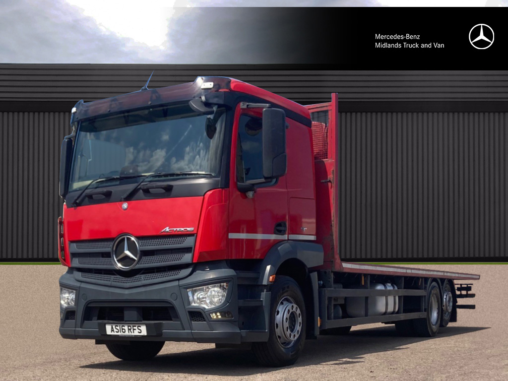 Mercedes-Benz Actros 2533 sleeper flatbed